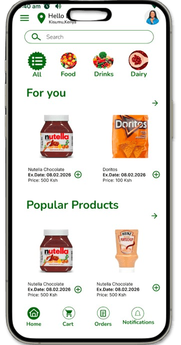 Location Matching App - Screen 2